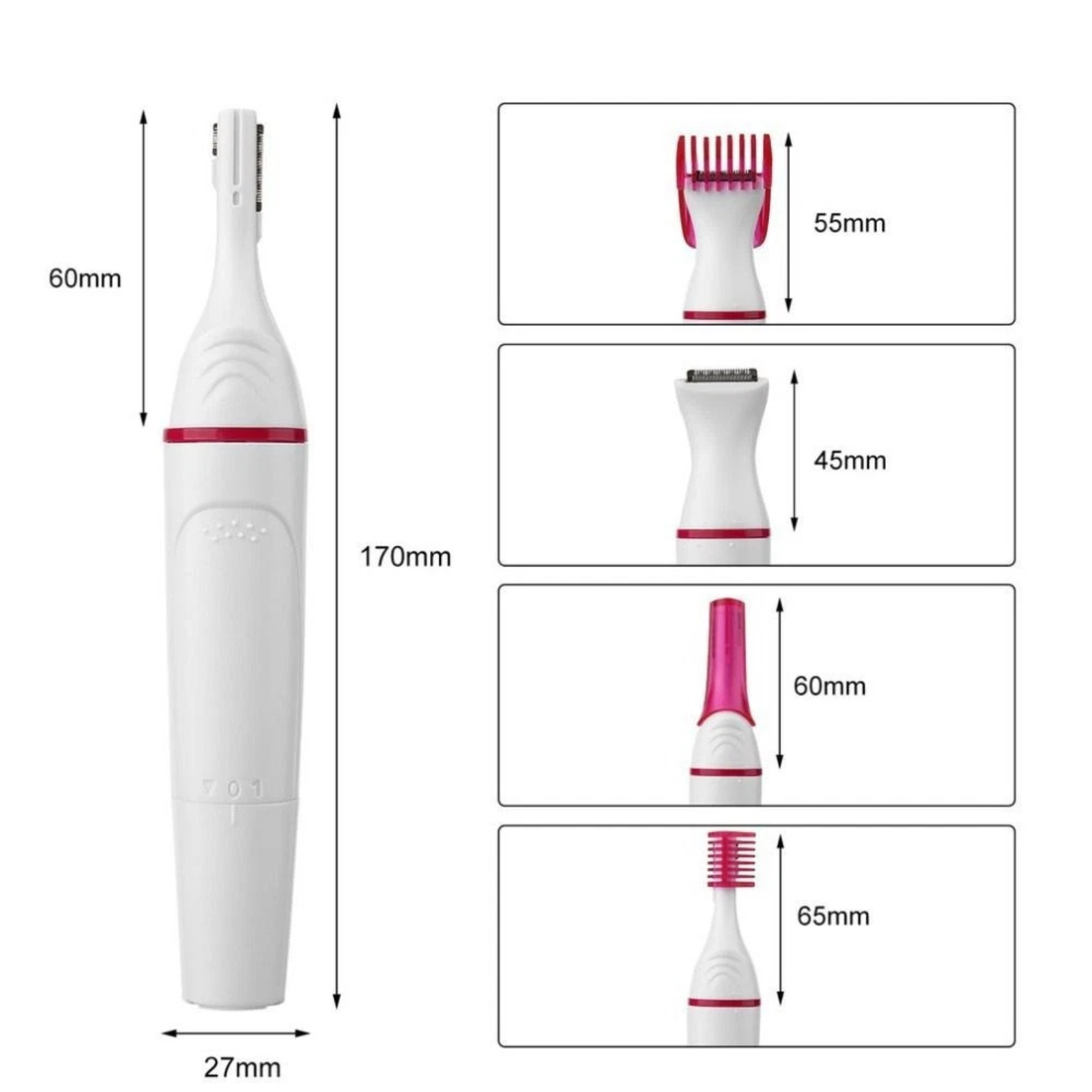 Hair Epilator Multifunction for Smooth Removal Skin Gentle Efficient