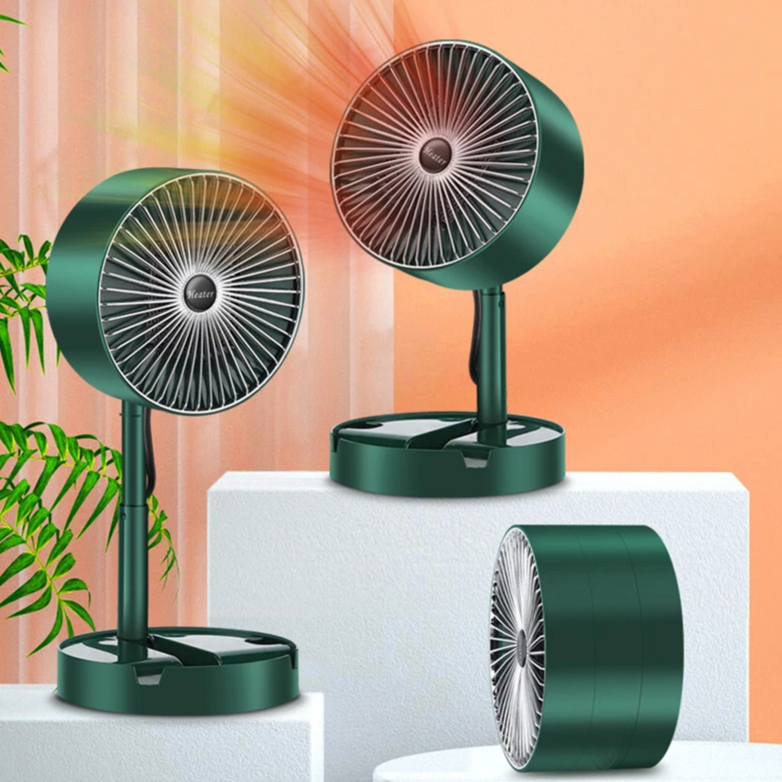 1000W Portable Electric Heater Fan PTC Fast Heating Warmer