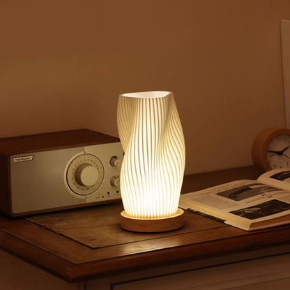 Table Nightstand Lamp Bedside Night Light Bedroom Lighting Home Decor