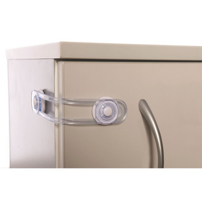 Locks Protecter Door Fridge Drawer Proof Latches Set Baby Safety Home 11.5cm