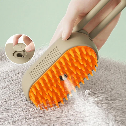 Grooming Dog Water Brush Spritz Defur Comb For Cats, Celery Pet Steam