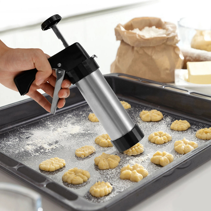 Stainless Steel Churro Press Manual Churro Maker Machine for Home Baking Use