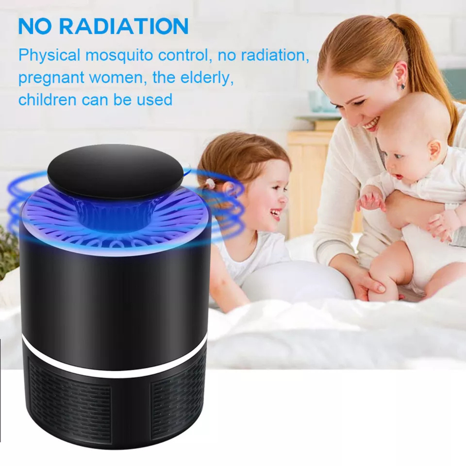 Insect Killer Lamp LED USB Electric Mosquito Light Fly Bug Zapper Trap Catcher