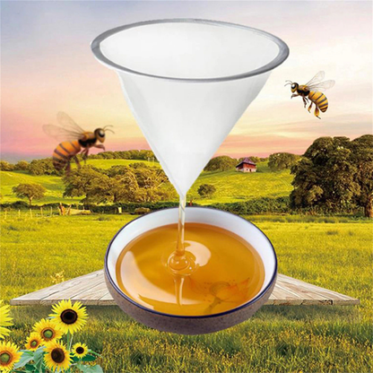 Beekeeping Honey Filter Net Strainer Bag Fine Mesh Apiary Harvest Equipment