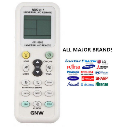 Remote Control Universal A/C Air Conditioning All Major Brands