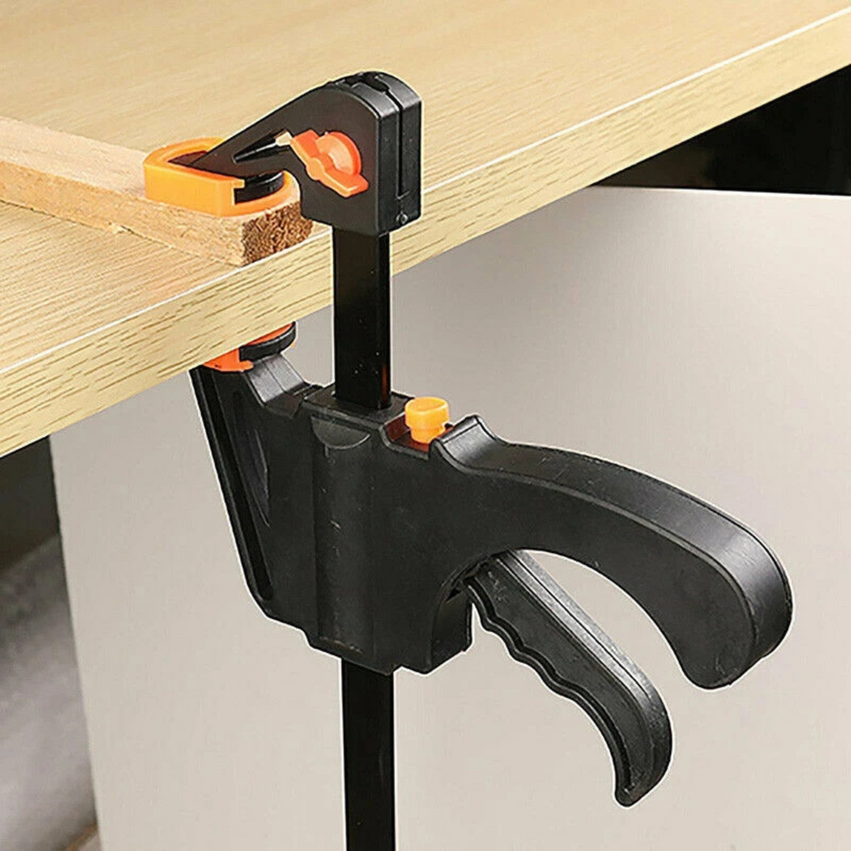 Bar Clamp Woodworking Clip Set 4 Pcs Quick Release for DIY Projects
