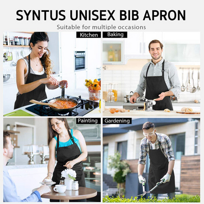 Waterproof Kitchen Chef VIVVA Apron Cooking Washable Adjustable Strap 70X80CM