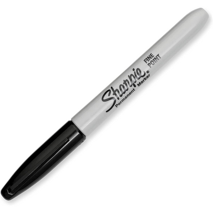 Black Permanent Sharpies Marker 24pcs  Pen Fine Point