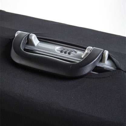 Travel Luggage Suitcase Anti Scratches Cover 24" Elastic Protector Black