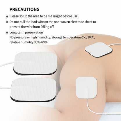 Electrode Pads EMS 20pcs Muscle Stimulator Replacement Tens Unit 7000 3000