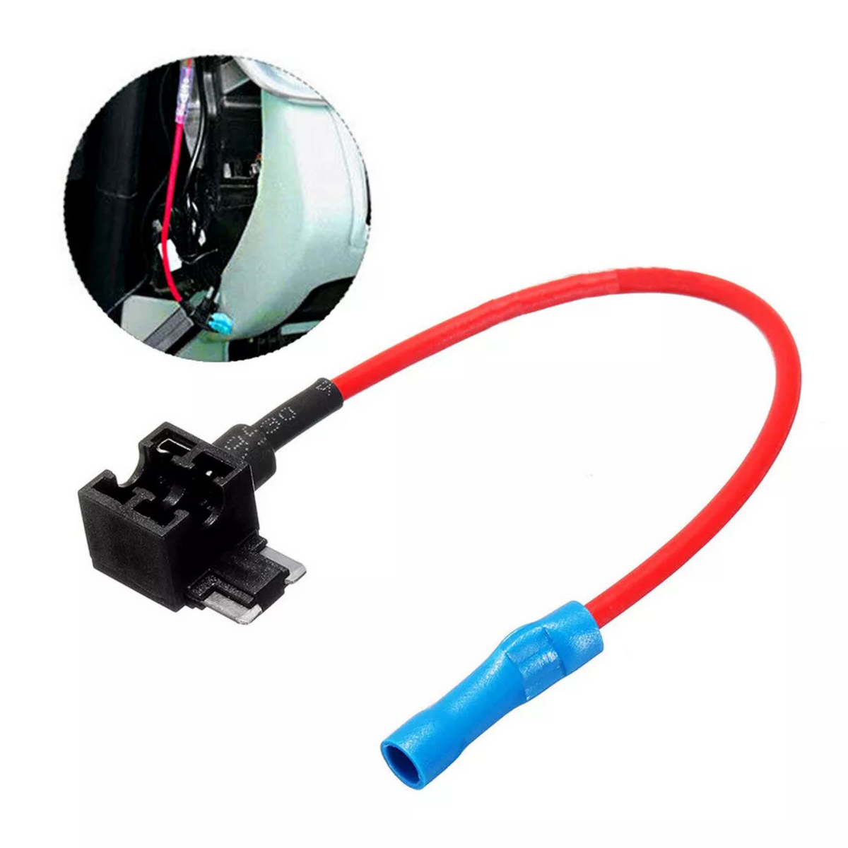 Fuse Box Holder 12V Low Profile 5PCS Add A Circuit Fuse Tap Car Mini Micro Blade