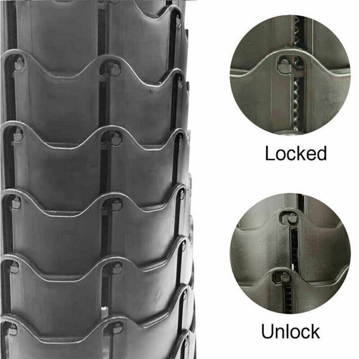 Retractable Travel Seat Camping Fishing Chair  Outdoor Portable Folding Stool