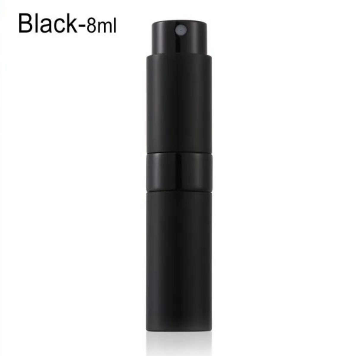 8ML Travel Refillable Bottle Mini Perfume Atomizer Portable Scent Pump Spray Blk