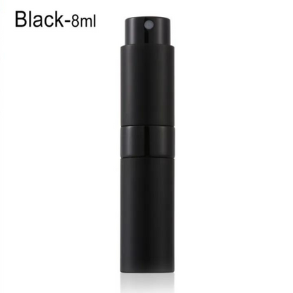 8ML Travel Refillable Bottle Mini Perfume Atomizer Portable Scent Pump Spray Blk