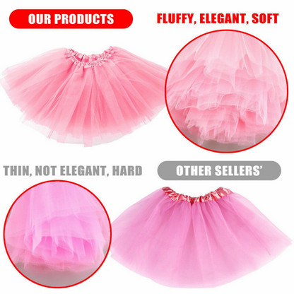 Costume Ballet Dancewear Tutu Skirt Princess Dress Up Party