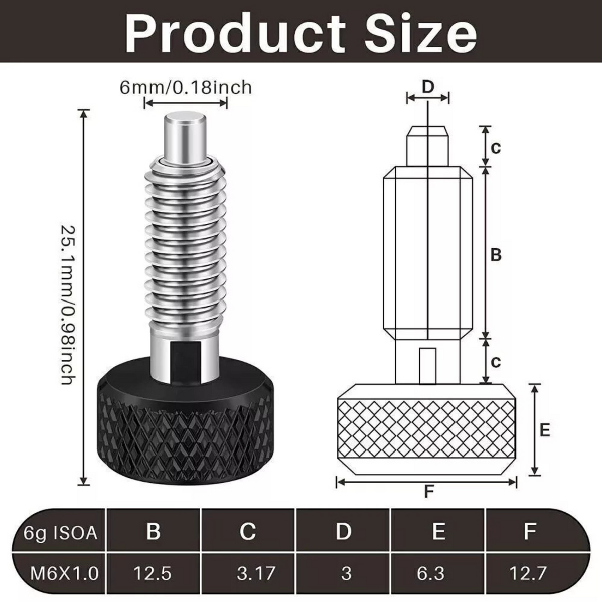 Quick Release Lock Pins Packout Handle Release Pins Plunger 4x