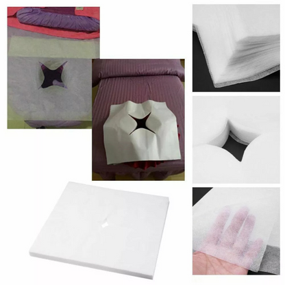 Face Hole Cover Massage Beauty Salon Disposable Face Pad Bed Table 200x