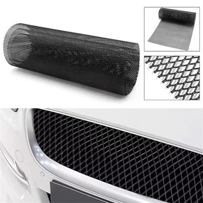 Rhombic Auto Net Mesh Grill 40x13 Universal Car Grille Mesh Net Sheet Aluminum