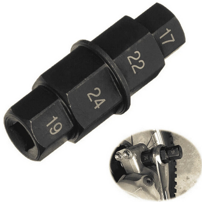 Durable Back Saver Putt Picker Motorcycle Front and Rear Wheel Axle Hex Tool