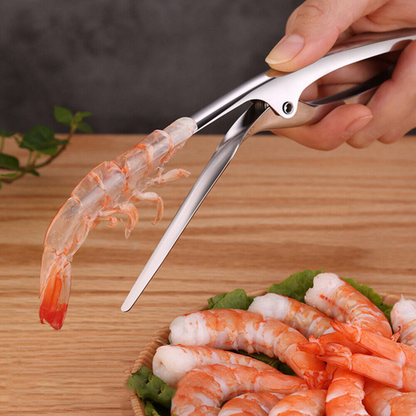 Prawn Peeler Stainless Steel Kitchen Tool Shrimp Creative Deveiner Peel Device
