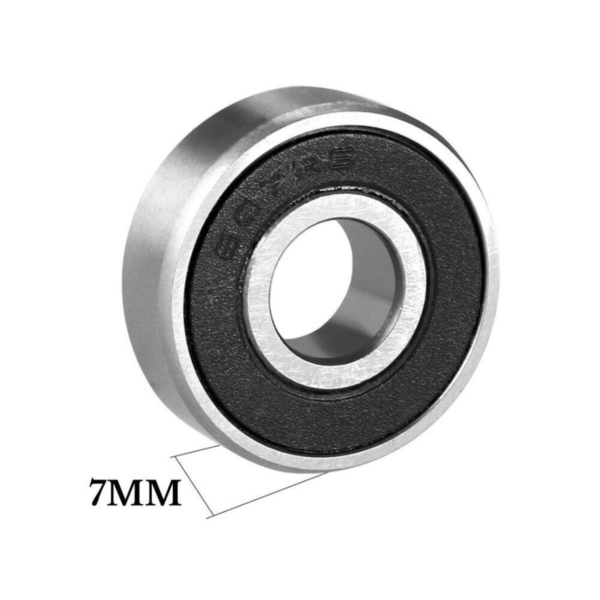 10pcs Longboard Skate Wheel 608rs Bearings Skateboard Scooter Roller Sealed Ball