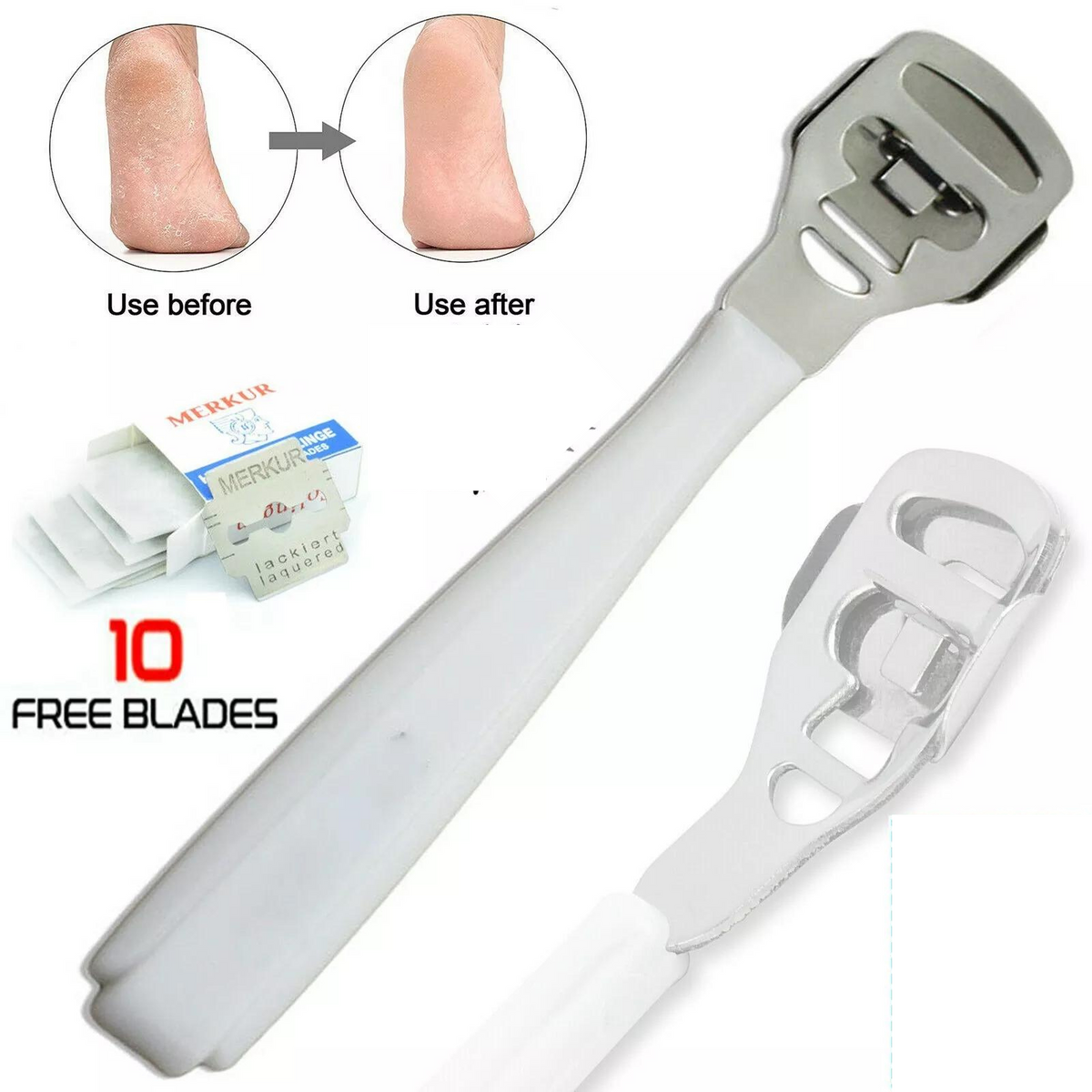 Pedicure Tool Foot File Callus Shaver Corn Cutter Hard Skin Remover