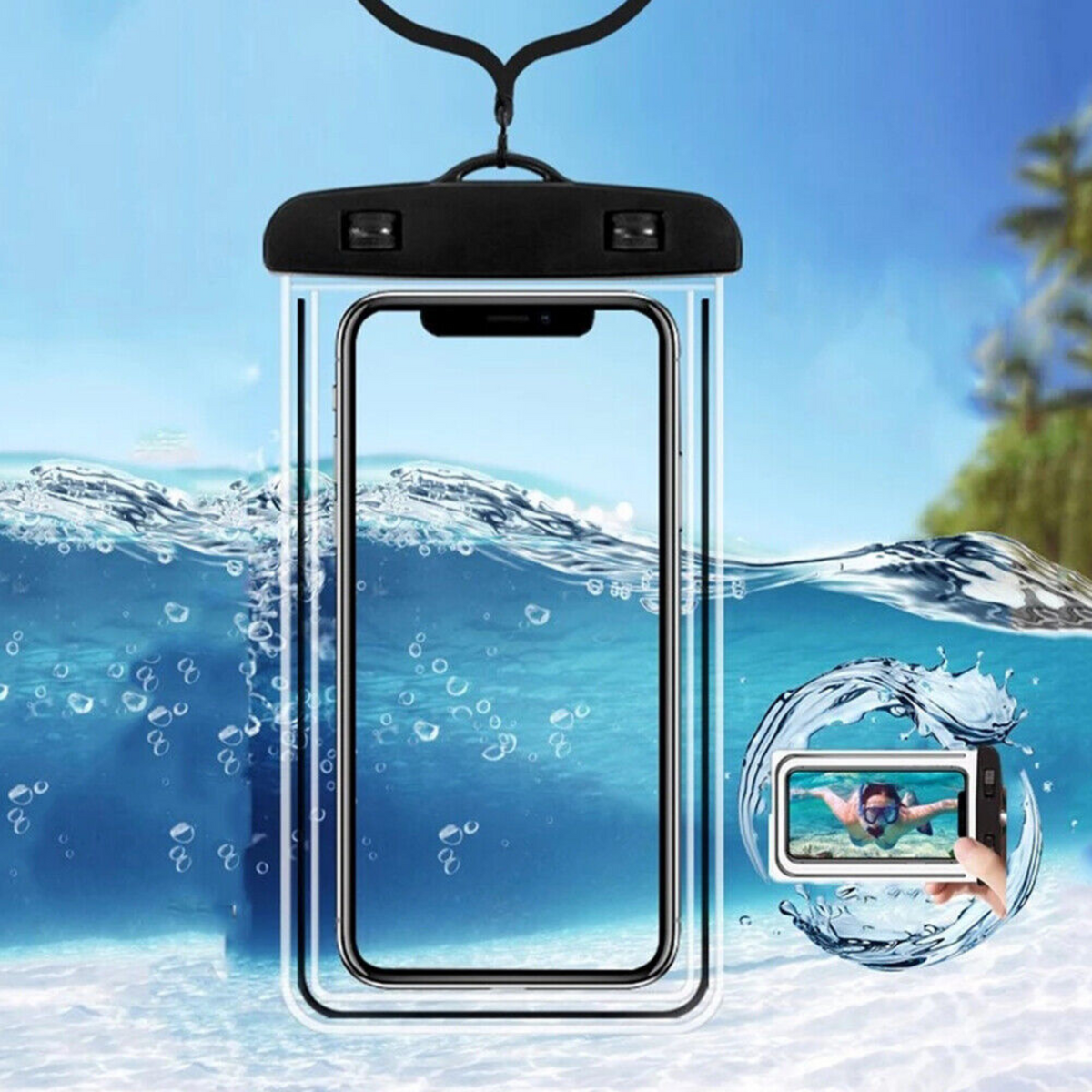Waterproof Seal Case Floating Phone Pouch for Mobile Phone Dry Bag Underwater