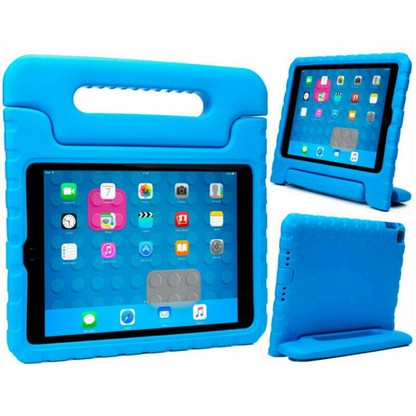 iPad 10.2 9th Gen Kids Shockproof EVA Case Stand Cover Blue