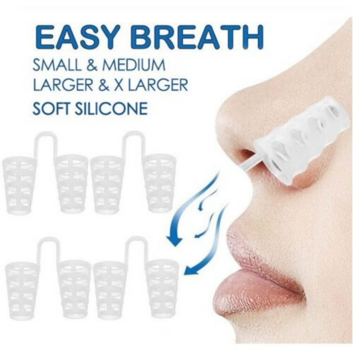 Nasal Dilators Device Anti Snore Sleep Apnea 9PCS Stop Snoring Nose Vents Clip