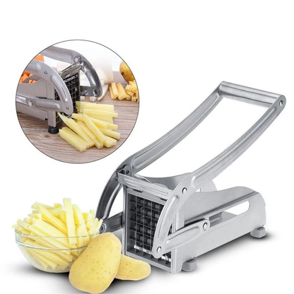 Potato Chip French Fries Slicer Stainless Steel Cutter Kitchen Tool
