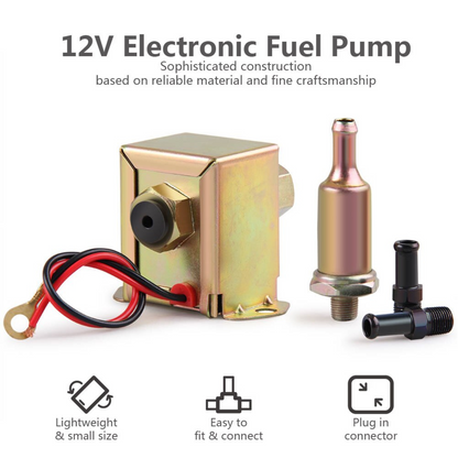 LPH Petrol Facet Universal Solid  4 To 6psi 130 Electric Fuel Pump 12 Volt