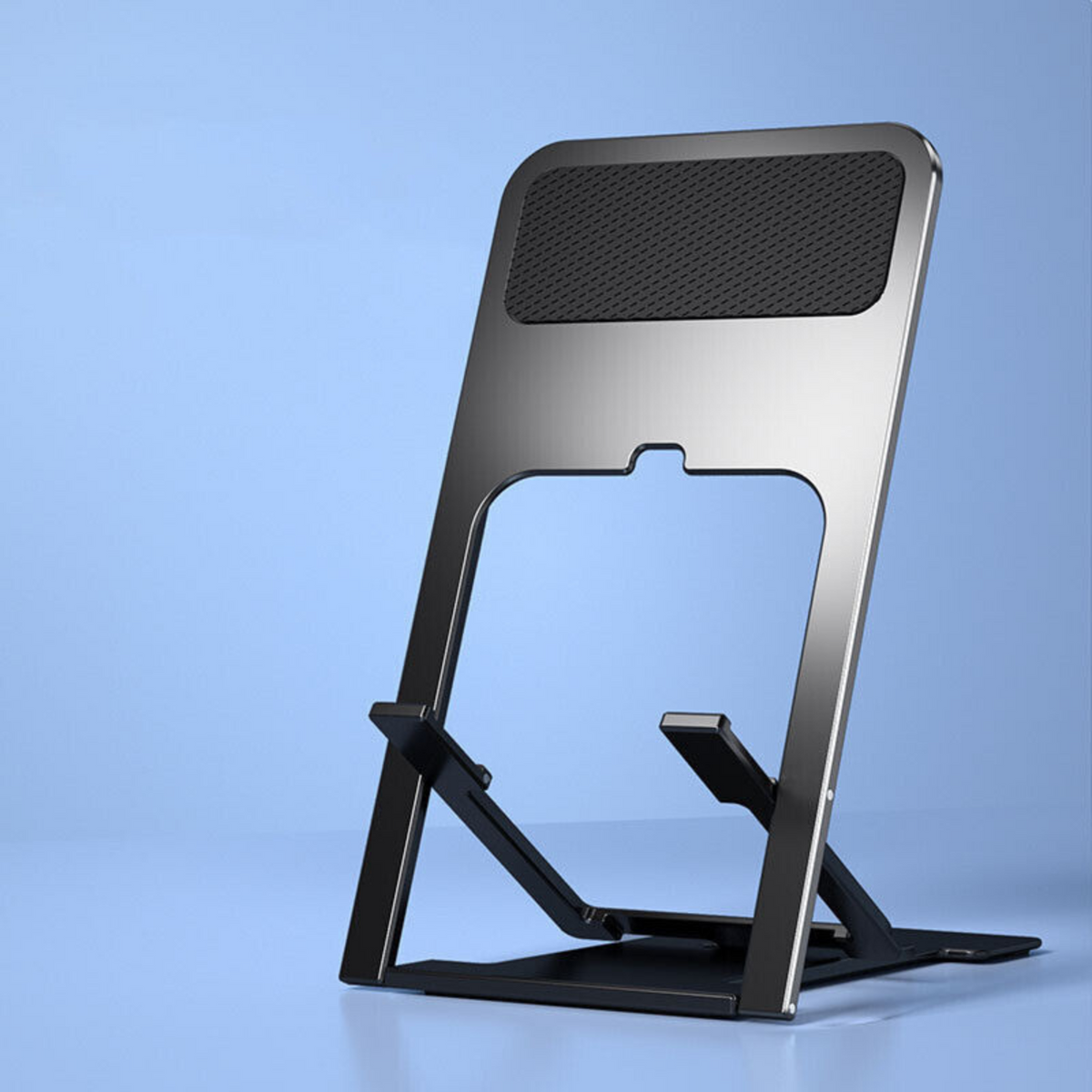 iPhone iPad Tablet Mount Adjustable Stand Holder Desk Mobile Phone Black