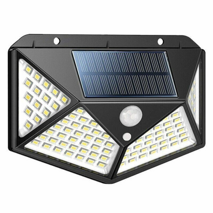 Waterproof Sensor Light Outdoor Security Garden 100 LED Solar Power Motion