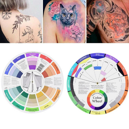 Pocket Mixing Colour Wheel for Artists Painters Colour Theory