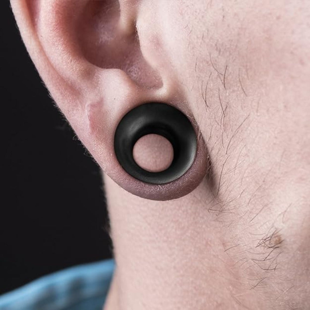 10mm Silicone Ear Tunnels Plugs Earrings Stretcher Taper 2pcs Flexible Earrings