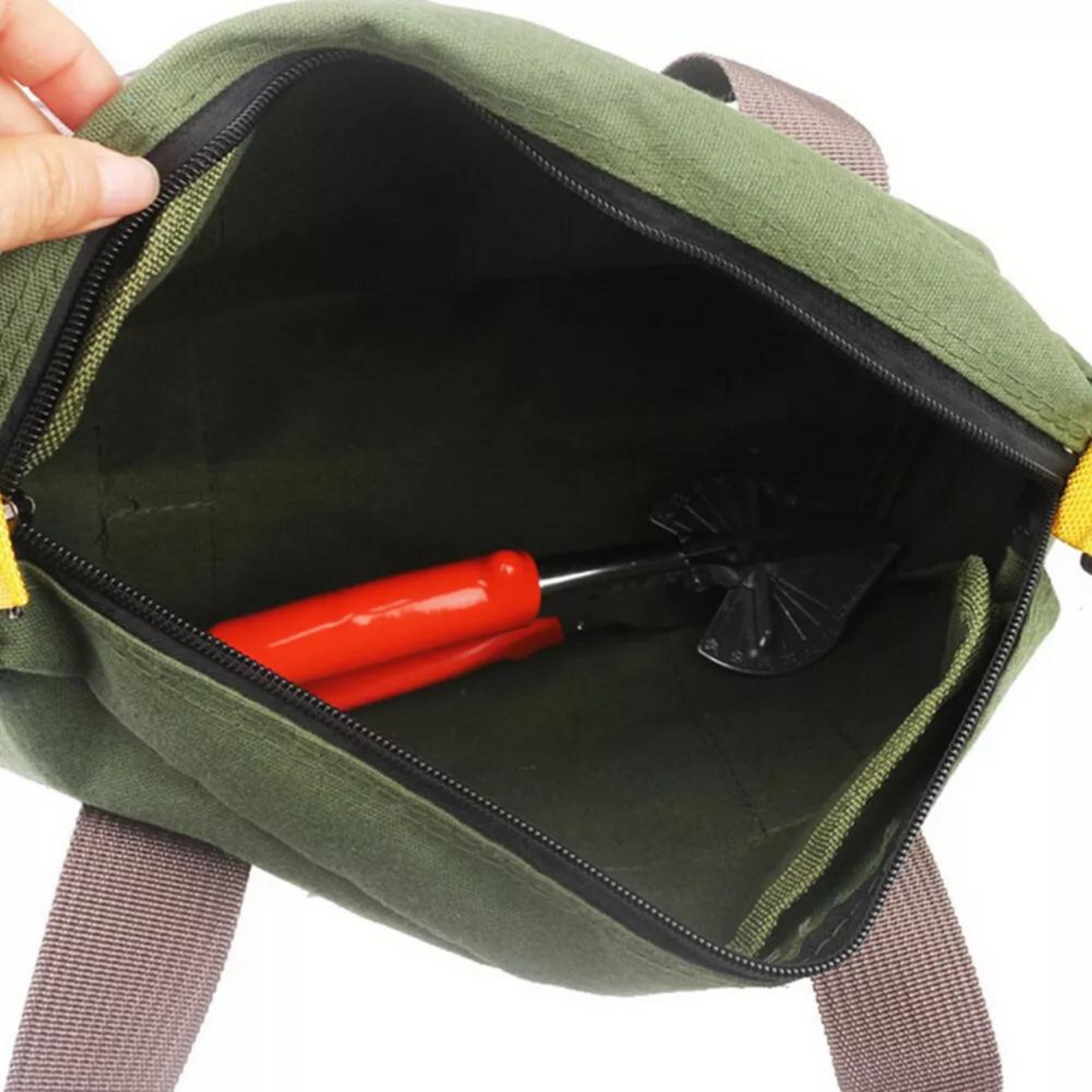 1x Large Toolkit Heavy Case Canvas Duty Waterproof Hand Bag Portable Storage