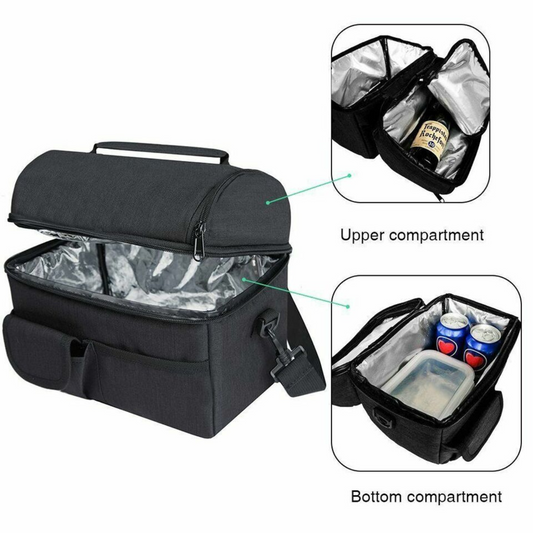 Meal Prep Bag Men/Women Cooler Bag Insulated Lunch Bag