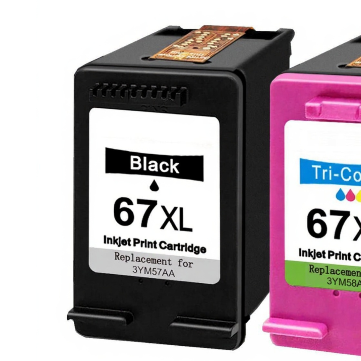 HP 67XL Compatible High Yield Ink Cartridge Combo Value 3 Pack