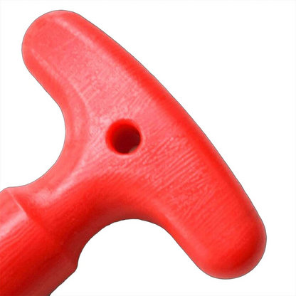 Kayaking Canoeing Travel Outdoor T-Grip Paddle Portable Water Sports Red