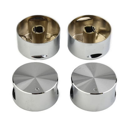 Alloy Cooker Switch Control 4x Universal Gas Stove Knobs Cooktop Knob Aluminum