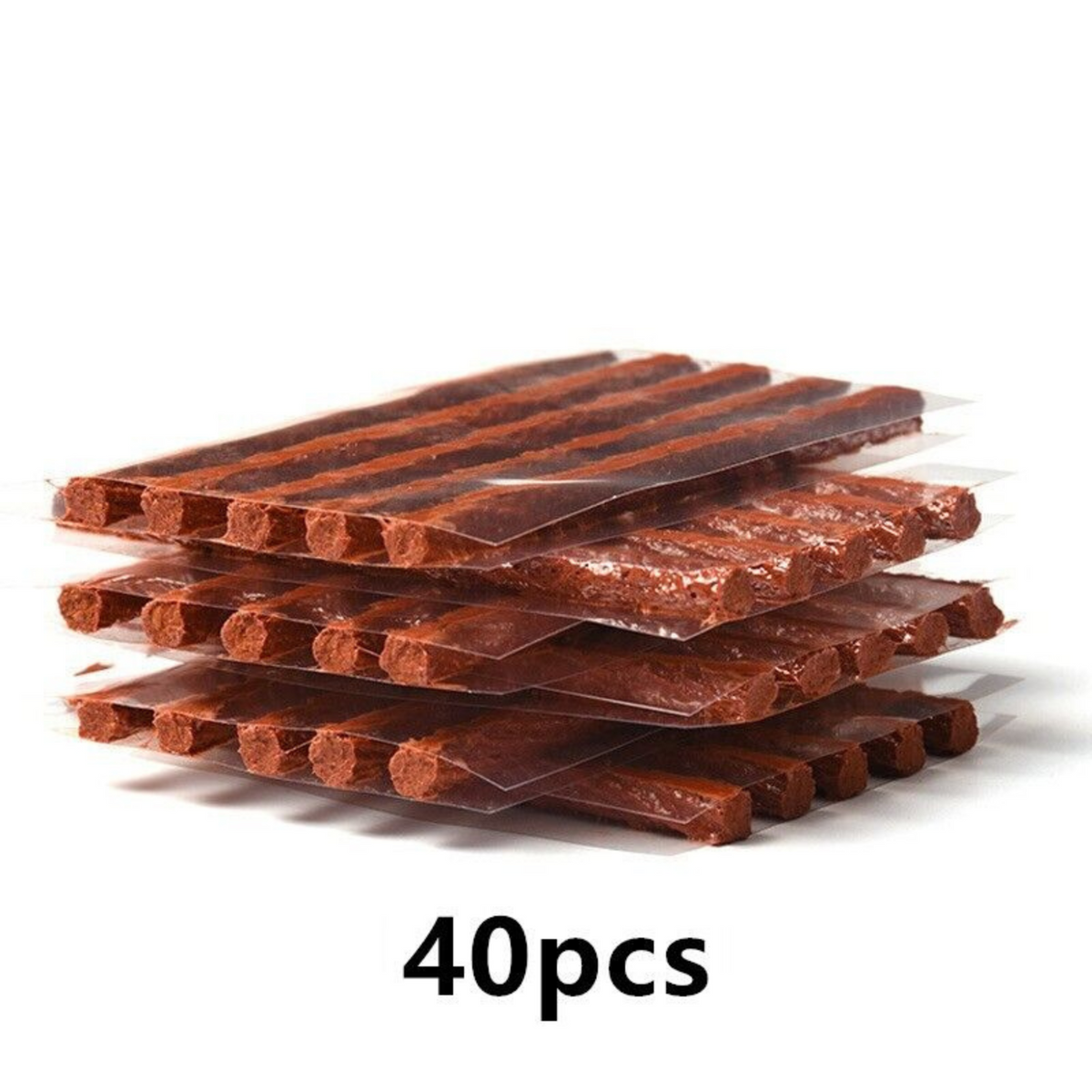 40pcs Car Tire Puncture Recovery Tubeless Seal Strip Repair Tyre Plugs