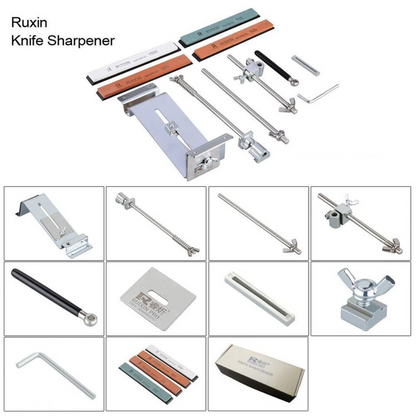 Sharpener Fix-angle With 4 Stones Professional Kitchen Sharpening System