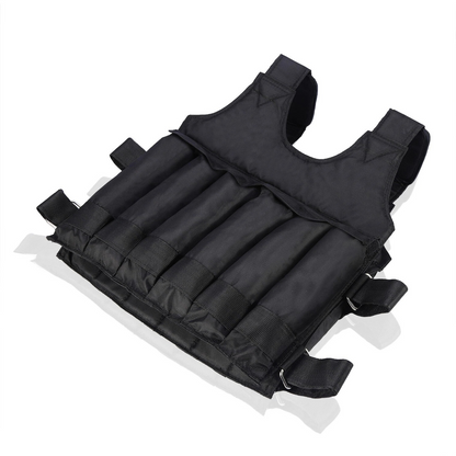 Fitness Weight Vest Equipment Max Loading 50KG Workout Training Gear