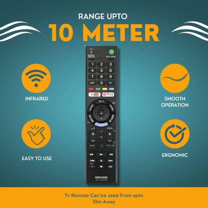 Universal Remote Control Replacement SONY BRAVIA TV NETFLIX LCD LED Series HD 4K