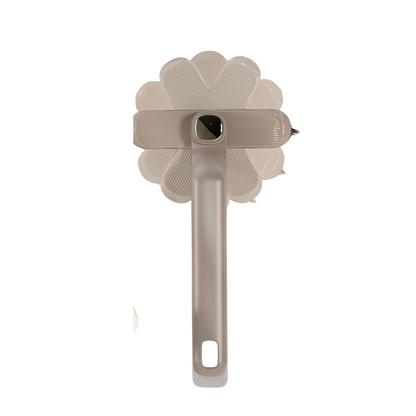 Rotating Crevice Cleaning Brush Multi-Function Shutter Door Window Coffee