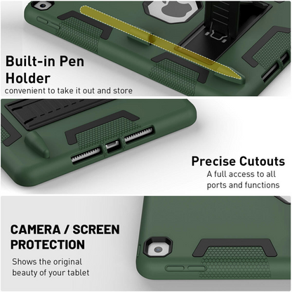 Heavy Duty Shockproof Case + Screen Protector iPad 8th Gen