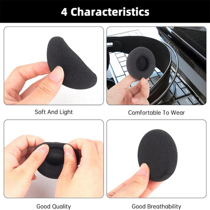 Foam Ear Pads Sponge Covers for Headphones and 5.5cm Audio Devices