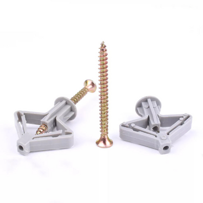 Anchor Plasterboard Screws Toggle Cavity Fastener Dry Wall Butterfly Type 30x