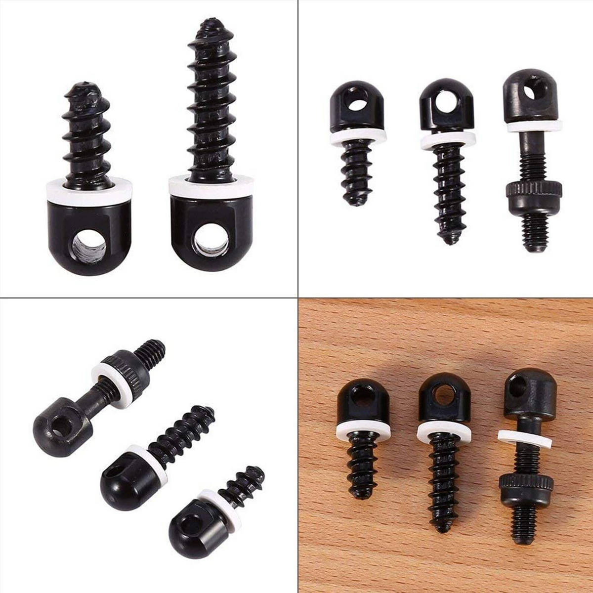 Sling Studs Mounting Screw Set Kit Rifles Swivel Stud Base Hunting 3x