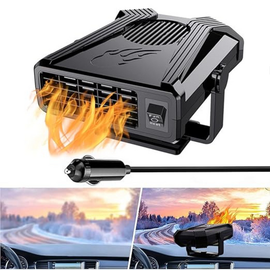 Demister Portable Defogger 150W Electric Car Heater 12V DC Cooling Fan